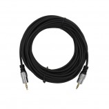 3.5mm stereo male to male cable  length 10M  OD4.0mm audio cable